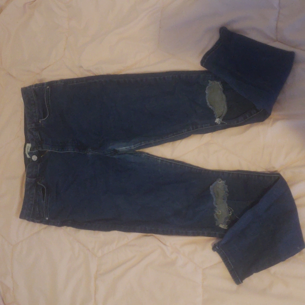 Forever21 blue jean fitted pants